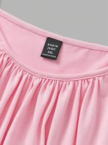 SHEIN Comfortcana Bộ 3 áo hai dây dáng rộng, màu trơn và in hình quả anh đào, cỡ lớn dành cho nữ, có dây đeo điều chỉnh được, thích hợp cho mùa xuân/hè. - Nhiều màu - Xem 9