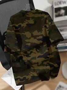 COURAGE, Tween Boy Casual Simple Short Sleeve Round Neck T-Shirt, Suitable For Summer - Multicolor - View 3