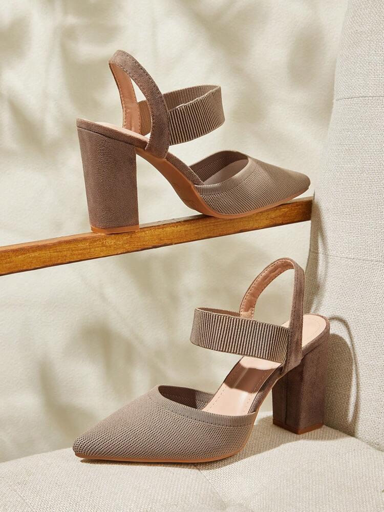 CUCCOO BASICS Fashionable Versatile Simple Pointed Toe High Heel Pumps For Christmas Spring Shoes