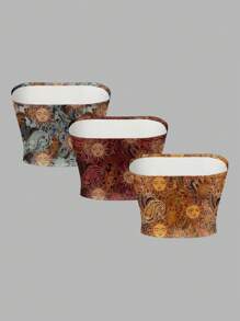 SHEIN EZwear Damski top z nadrukiem boga słońca, odpowiedni na lato i wakacje na plaży - Wielokolorowe - Zobacz 2