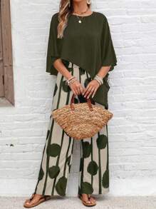 EMERY ROSE Women Two Pieces Outfits For Daily Wear