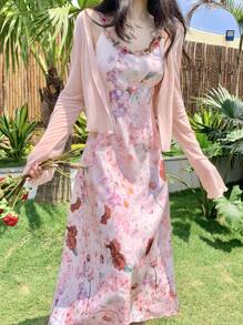 DAZY Women Two Pieces Outfits For Daily Wear - Pink - View 2