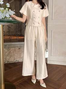 DAZY Women Two Pieces Outfits For Daily Wear