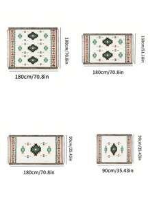 1pc Outdoor Blanket Picnic Blanket Rug,Native American Blanket Western Decor Boho Throw Blanket For Sofa, Mexican Decorative Farmhouse Blanket, Southwest Decor Woven Blanket, Throw Blankets With Tassel,Home Bed Blanket Sofa Towel Moisture-Proof Camping Blanket Tent Mat Warming Blanket, Tear Resistance Home Leisure Blanket Sofa Towel Tablecloth Sofa Cover,Home Decor