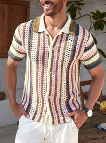 Manfinity CityGents Jersey de punto para hombre, de moda para el verano