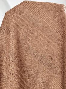 SHEIN Maternity Two Pieces Suits Summer Outfits For Women - Brown - View 7