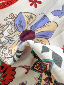 Soleia Women's Vacation Colorful Paisley Retro Print Hollow Out Halter Backless Color Strap One Piece Swimsuit For Beach Bathing Suits For Woman Bathing Suits For Women Summer - Multicolor - View 7