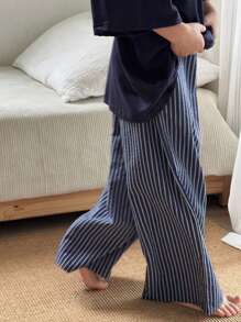 Dazy Kids 青少年男孩梭织条纹休闲裤、睡衣、春夏装、返校服