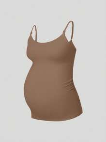 Modmama Bộ đồ thể thao cho con bú 3 món dành cho nữ, bao gồm: Lớp lót bằng len, Áo ba lỗ ôm vừa vặn, Quần chạy bộ, tập thể dục, hoạt động ngoài trời - màu đen - Xem 11