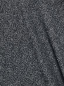 SHEIN Maternity Two Pieces Suits,Maternity Set,Maternity Clothes - Dark Grey - View 7