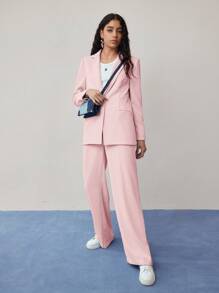 MOTF STUDIO PRESS CREASE SUIT PANTS