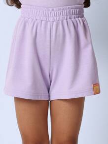 SUMWON Sommer Strand Modus Crop Top Co-Ord Set mit abstraktem Regenbogen Design, lässiger Urlaubs-Zweiteiler, Wochenend-Outfit