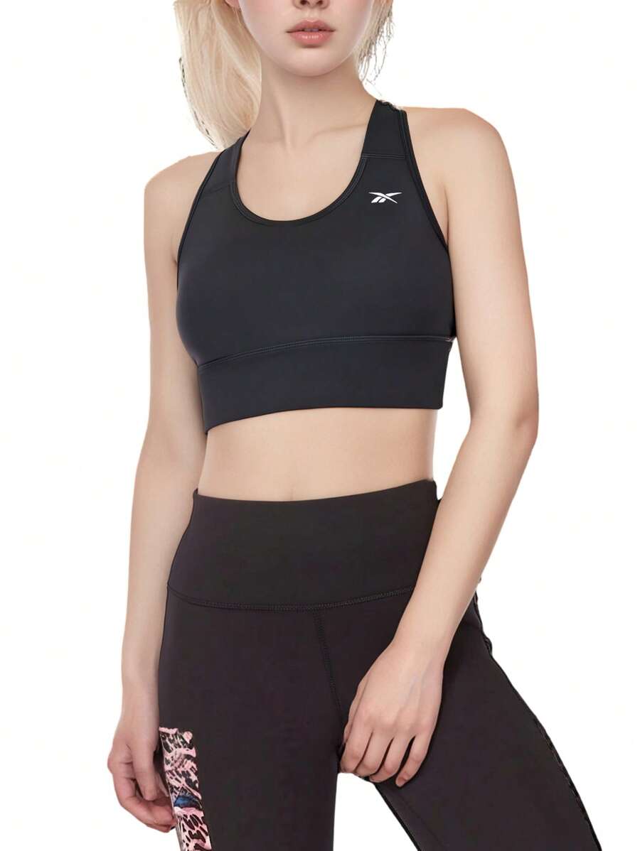 REEBOK ID TRAIN HIGH SUPPORT Bra - Black - View 1