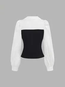 SHEIN 2 pièces Ensemble hauts rayés et pantalons évasés pour préadolescentes, élégant, pour mariage et invité de mariage