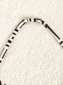 SHEIN 少女休闲舒适运动比基尼上衣三件套，买一送二