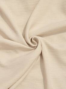 SHEIN Maternity Two Pieces Suits Vacation Outfits - Apricot - View 7