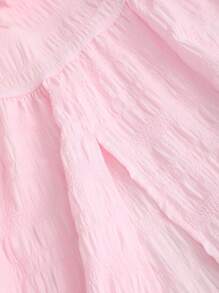 Sweetra Vestido de mujer sin mangas con cuello halter y espalda descubierta con abertura, nuevo estilo europeo de moda para verano con cintura anudada, casual, de fiesta y elegante en color rojo - Rosa - Ver 3