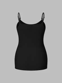 Modmama Bộ đồ thể thao cho con bú 3 món dành cho nữ, bao gồm: Lớp lót bằng len, Áo ba lỗ ôm vừa vặn, Quần chạy bộ, tập thể dục, hoạt động ngoài trời - màu đen - Xem 6