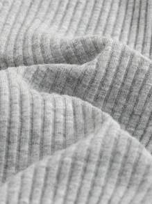 Cozy Pixies Set di 3 pantaloncini casual con vita elastica e motivo a cuore per bambine - Multicolore - Visualizzare 5