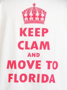 Tween Boy Letter Print Round Neck Short Sleeve T-Shirt, Summer - White - View 8