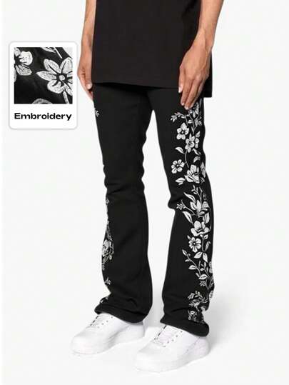 Street Life Jeans casual di moda in denim da uomo, adatti per l'estate