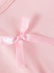 SHEIN 3件套女婴甜美可爱三色休闲连体衣，夏季 - 彩色 - 查看 6