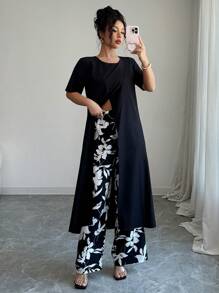 Selianne 女士日常两件套服装 - 彩色 - 查看 5