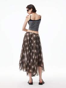 LYSMO Women's Sheer Chiffon Various Midi Skirts - Spring/Summer 2025 New Arrival