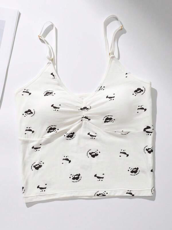 SHEIN 1 pieza Camiseta interior cómoda para niñas adolescentes, para todas las estaciones