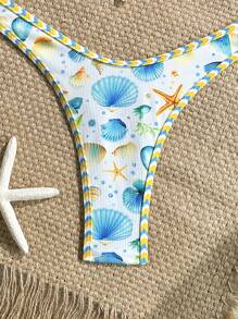 SHEIN Swim Women Bikini Sets - Multicolor - View 4