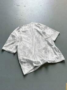 Manfinity Dauomo Camiseta casual de talla grande para hombre con estampado de camuflaje, de verano