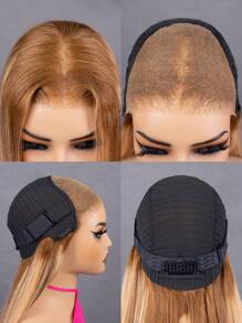 9AM HAIR STORE Wear Go Highlight Pre Cut 6*4 Transparent Lace Glueless Strave 180% 18-28 Inch P4/27 Honey Blonde Lace Cloce Wigs Piano Color Pre Pluched Hairline Daily Use Silky For Begins Travel Essential Weaves Human Hair Vampire Valentine’s Day Human Hair Lace Wig Natural Glueless Wig For Romantic Date For Women - S4/27 - 查看 8