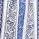 Blue and White