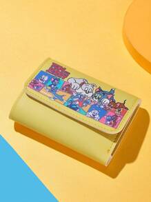 TOM & JERRY X SHEIN Suporte de Cartão com Estampa Fashionable Fofa de Gato, Cachorro e Rato em Desenho Animado