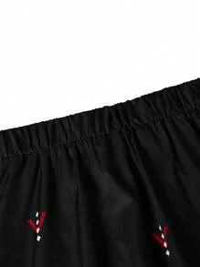 SHEIN LUNE 2pcs/Set Plus Size Floral Print Tank Top And Floral Print Skirt - Multicolor - View 6