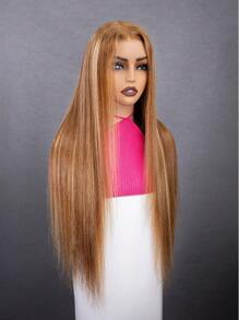 9AM HAIR STORE Wear Go Highlight Pre Cut 6*4 Transparent Lace Glueless Strave 180% 18-28 Inch P4/27 Honey Blonde Lace Cloce Wigs Piano Color Pre Pluched Hairline Daily Use Silky For Begins Travel Essential Weaves Human Hair Vampire Valentine’s Day Human Hair Lace Wig Natural Glueless Wig For Romantic Date For Women - S4/27 - 查看 5