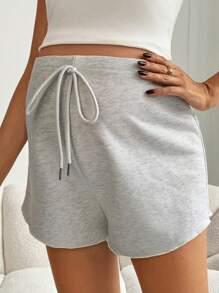 SHEIN Adjustable Waist Relaxed Maternity Shorts For Women Shorts For Women Comfy Summer Outfits For Women Casual Summer Outfits Women Summer Outfits For Women