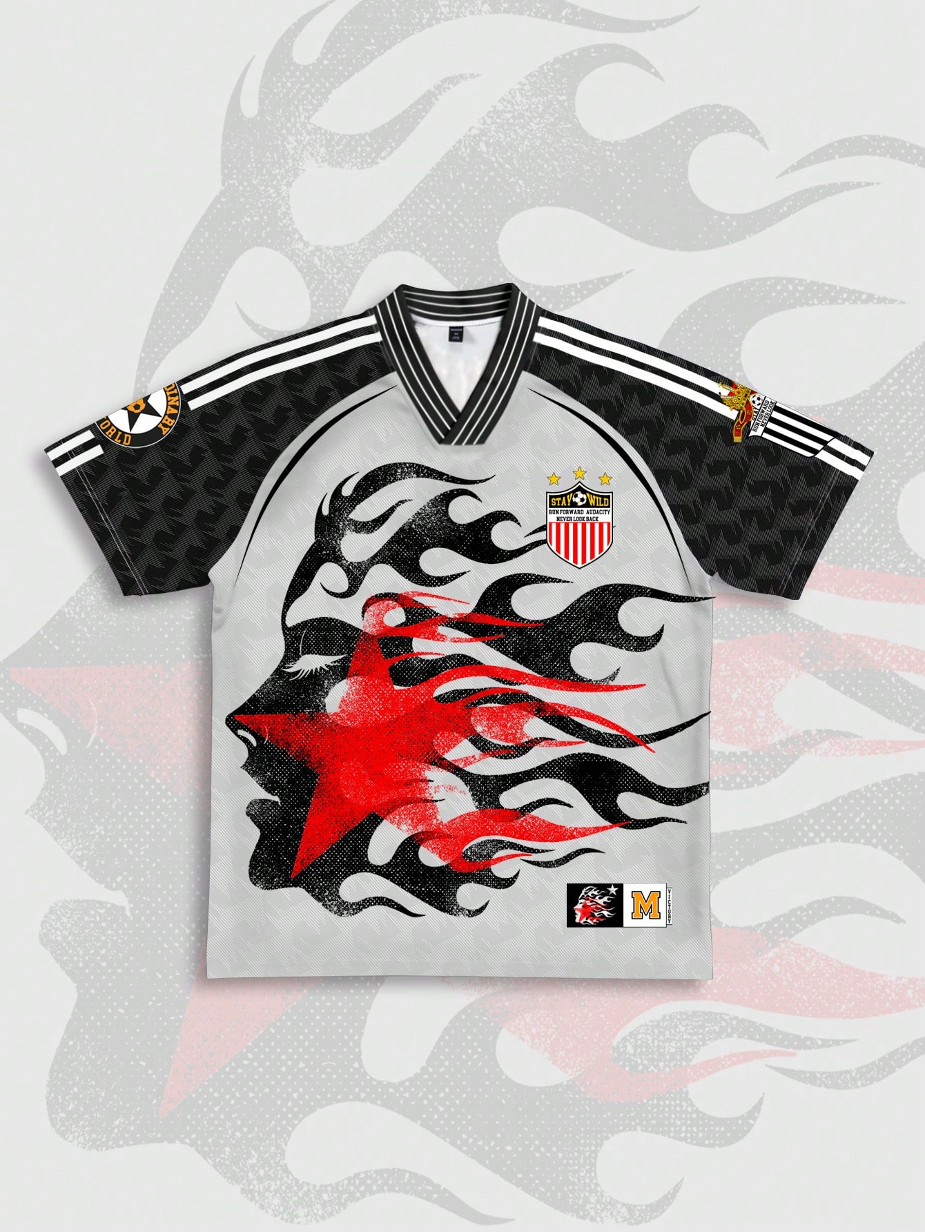 Our Prep Y2K Men Sports Jersey Tee, Suitable For Casual Wear