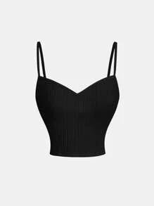 SHEIN MOD Women Two Pieces Outfits For Daily Wear Island Vacation Outfits - Black - View 6