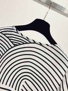 Franclia 不对称下摆休闲通勤简约女士衬衫，春夏