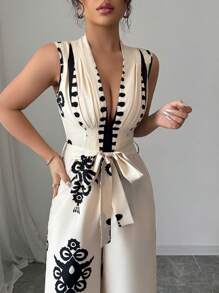 Chiquease Mono elegante para mujer, moda adecuada para el verano