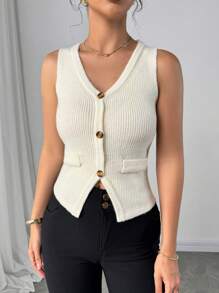 INAWLY Women's Lightweight Cardigan, Simple & Fashionable, Suitable For Summer - Apricot - View 4