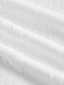 SHEIN MOD White Bow Strap Women's Summer Dress, White Short Dress,Sun Dress - White - View 4