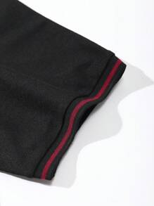 Manfinity Homme 男士简约徽标领 Polo 衫