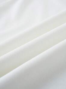 SHEIN Leap Crew Teen Boys' Casual Simple Sleeveless Tank Top, Suitable For Summer - White - View 5