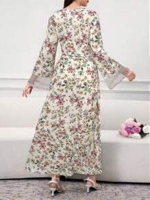 Al Najma Women's Turkish Caftan & Arabic Traditional Abaya Dress, Modest Kaftan