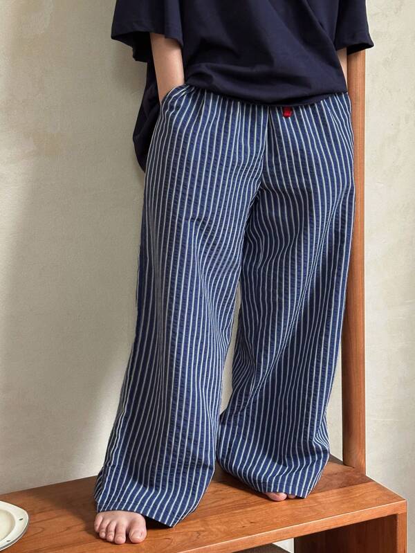 Dazy Kids Tween Boys Woven Striped Lounge Pants, Sleepwear, Spring/Summer, Back To School Clothes