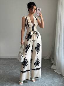 Chiquease Mono elegante para mujer, moda adecuada para el verano