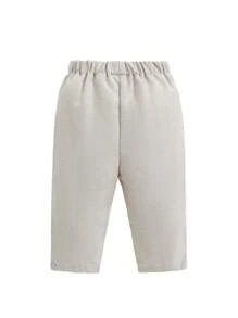 3 件套男婴/女婴绅士装 - 白色长袖衬衫、T 恤、背心和裤子套装，优雅春夏季西装，适合生日派对、洗礼、1 岁生日、正式活动、婚礼嘉宾、花童