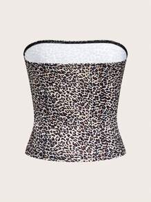 SHEIN EZwear 4 Pieces Women Fashionable Cropped Top Suitable For Summer